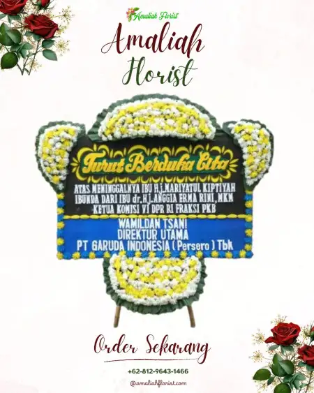 Papan Bunga Duka Mandioli Selatan